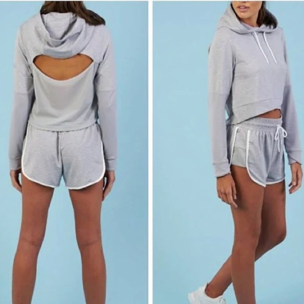 Gymshark X Nikki Blackketter Light Blue Hoodie